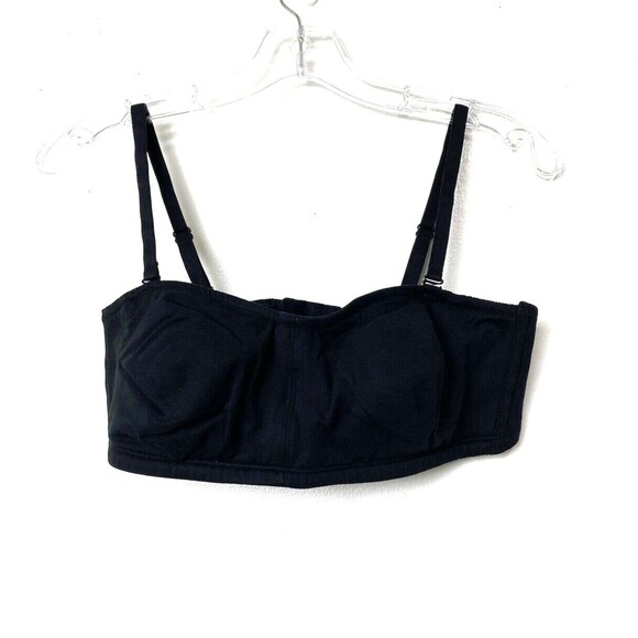 Enamor Perfect Shaping Bra 38B Black Wireless Strapless High Coverage Non Padded - Picture 1 of 11